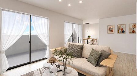 【LDK】リフォームプラン例。工事費別途950万円要。※イメージパースです。