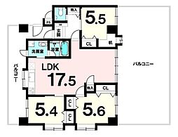 間取図画像 3LDK