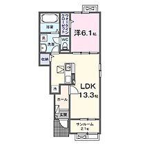 アーバンエレガンス II 102号室 ｜ 茨城県日立市日高町（賃貸アパート1LDK・1階・50.01㎡） その2