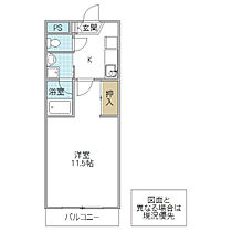 クリーンピア川尻 102号室 ｜ 茨城県日立市川尻町（賃貸マンション1K・1階・36.07㎡） その2