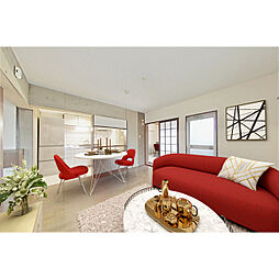 コーポＦＵＫＵＳＩＭＡ 201 2階2LDKのリビング/ダイニング