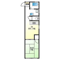 間取図画像 1DK