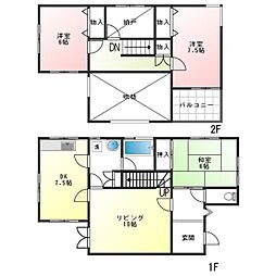 穂積1835番地4戸建 3LDKの間取り