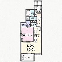 岐阜県岐阜市黒野（賃貸アパート1LDK・1階・37.97㎡） その2