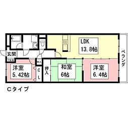 ROYALESTATE3 3LDKの間取図画像