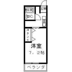 間取図画像 1K