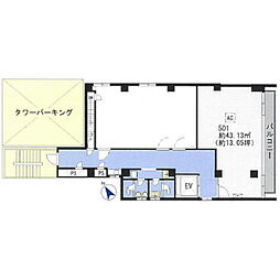 松久オフィスビルの間取図画像