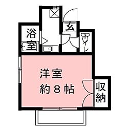 間取図画像 1K