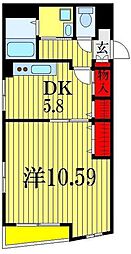 間取図画像 1DK