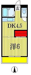 間取図画像 1DK