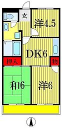 間取図画像 3DK