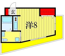 間取図画像 ワンルーム