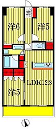 エコロジー千葉みなとレジデンス 3LDKの間取図画像