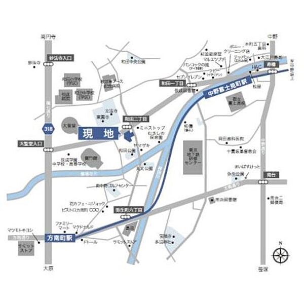 ルフォンプログレ中野富士見町 ｜東京都杉並区和田2丁目(賃貸マンション1DK・3階・27.13㎡)の写真 その23