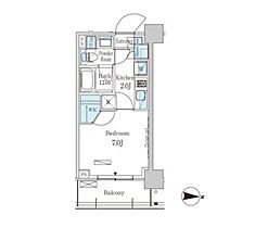 パークアクシス菊川 505 ｜ 東京都墨田区菊川3丁目14-24（賃貸マンション1K・5階・25.02㎡） その2