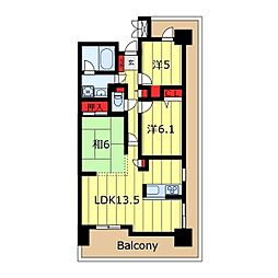 ライオンズガーデン町屋 3LDKの間取図画像