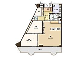 間取図画像 2SLDK