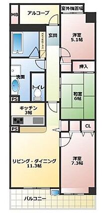 間取図