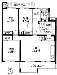 研究学園5団地523号棟