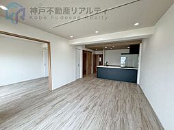 マリンパレス明石 2SLDKのリビング/ダイニング