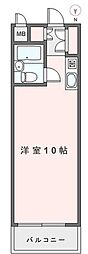 藤和芝コープ ワンルームの間取図画像