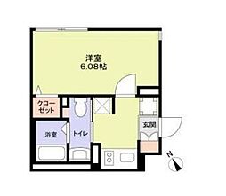 ザ・レジデンス市谷台町 1Kの間取図画像
