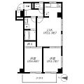 マンション中落合ガーデニア1階15.8万円