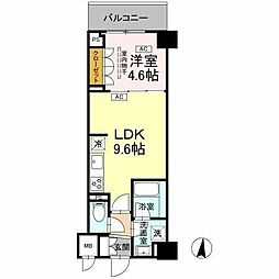 江東区枝川3丁目マンション 1LDKの間取図画像