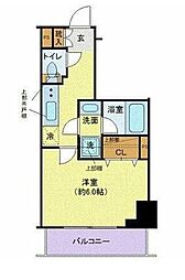 CREVISTA大森2 1Kの間取図画像