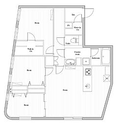 エディット文京千石2 3LDKの間取図画像