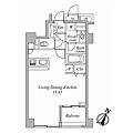 セントラルクリブ六本木28階16.2万円
