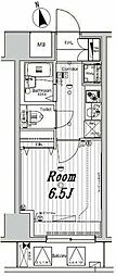 メイクスデザイン住吉4 1Kの間取図画像