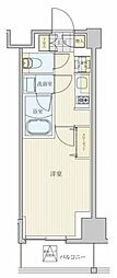リビオメゾン南砂町 1Kの間取図画像