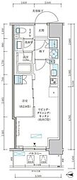 パークアクシス池袋イースト 1LDKの間取図画像