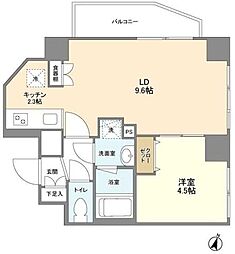 MAハイツ茗荷谷 1LDKの間取図画像