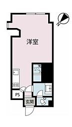 原宿タウンホーム 1Kの間取図画像