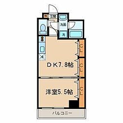 The・Tles下馬 1DKの間取図画像