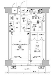 セジョリ墨田イースト3 1LDKの間取図画像