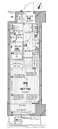 パレステュディオ渋谷本町 1Kの間取図画像