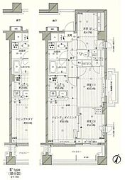 COSMOSREID西馬込 3LDKの間取図画像