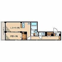 マミービル 203 ｜ 東京都新宿区高田馬場２丁目12-6（賃貸マンション1LDK・2階・40.43㎡） その2