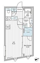 レジデンス市谷仲之町 104 ｜ 東京都新宿区市谷仲之町2-21（賃貸マンション1LDK・1階・37.01㎡） その2