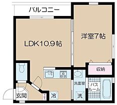 ＮＳＧＡＴＥ勝どき 203 ｜ 東京都中央区勝どき２丁目4-3（賃貸マンション1LDK・2階・40.14㎡） その2