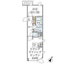 コンポジット高輪  ｜ 東京都港区高輪１丁目13-6（賃貸マンション1LDK・2階・35.66㎡） その2