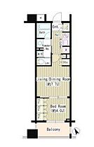 コクヨーレ日本橋  ｜ 東京都中央区日本橋堀留町２丁目5-12（賃貸マンション1LDK・6階・35.26㎡） その2