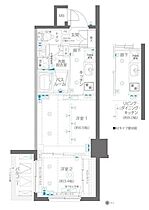 ズーム高田馬場（ZOOM高田馬場） 702 ｜ 東京都新宿区下落合１丁目11-6（賃貸マンション1LDK・7階・30.60㎡） その2