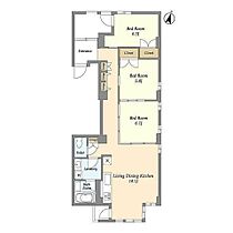 Huit神楽坂  ｜ 東京都新宿区中町8（賃貸マンション3LDK・3階・80.32㎡） その2