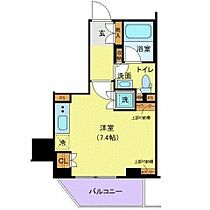 メイクスデザイン芝公園 1102 ｜ 東京都港区芝１丁目13-21（賃貸マンション1R・11階・22.29㎡） その2