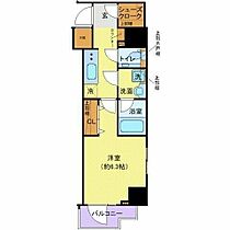 ラグディア芝公園  ｜ 東京都港区芝２丁目15-3（賃貸マンション1K・6階・25.55㎡） その2