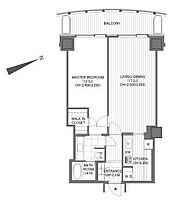 愛宕グリーンヒルズフォレストタワー 2608 ｜ 東京都港区愛宕２丁目3-1（賃貸マンション1LDK・26階・73.73㎡） その2